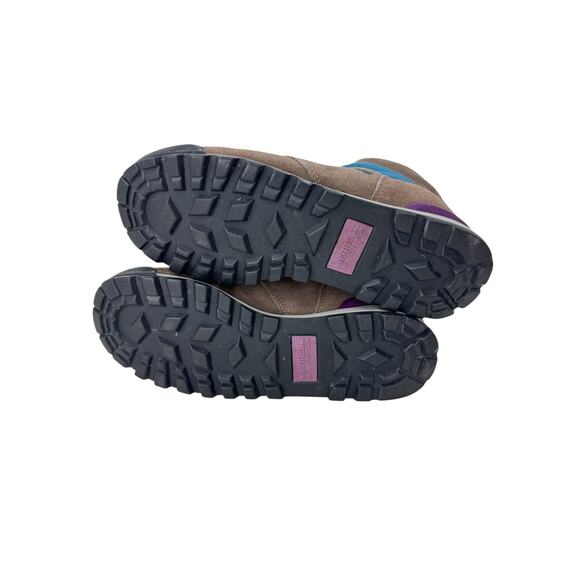 VTG Merrell Westwind GTX Air Cushion Hiking Boots Womens 7.5‎ Brown Blue Lace Up - Picture 12 of 16